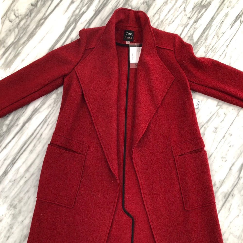 Dex Red long coat